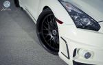 Nissan GT-R by Wald and Modulare Wheels 2014 года